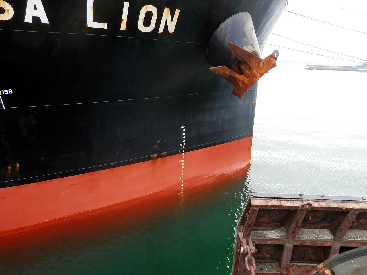 calado de su barco